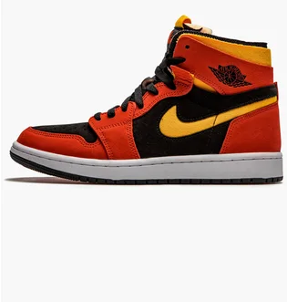 Кроссовки мужские Air Jordan 1 High Zoom Cmft Black/Orange CT0978-006
