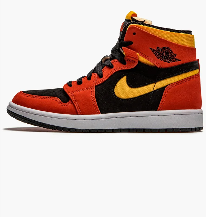 Кроссовки мужские Air Jordan 1 High Zoom Cmft Black/Orange CT0978-006