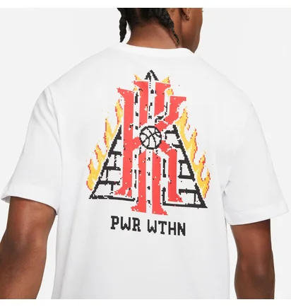 Футболка мужская Nike Ki M Df Logo Ss Tee White DJ1566-100