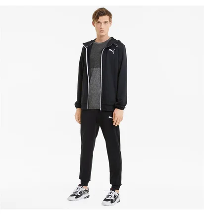 Толстовка чоловіча Puma I Zapięciem Na Zamek Black 585832-01