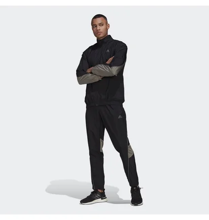 Спортивный костюм мужской Adidas Mettalic Ts Black Gt3090