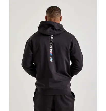 Худи мужское Puma Bmw Motorsport Fleece Hoodie Black 627498-01