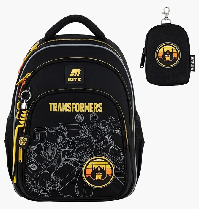 Рюкзак детский Kite Transformers Black TF25-763S