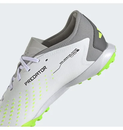 Сороконожки унисекс Adidas Predator Accuracy.3 Low Turf Shoes White/Grey GZ0003