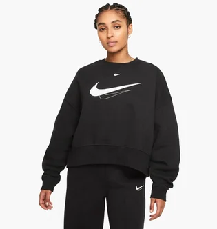 Світшот жіночий Nike W Nsw Trend Crew Flc Swoosh Black Dq4506-010