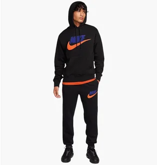 Спортивный костюм мужской Nike M Nk Club Bb Po Chnl Ftra Black FN3104-010__FN3094-010