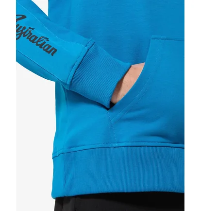 Худи мужское AUSTRALIAN City Fleece-Slam Hoodie Blue LSUFE0018-335