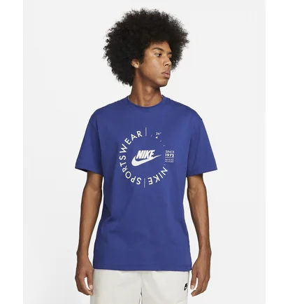 Футболка чоловіча Nike Sportswear Blue Fd1182-455