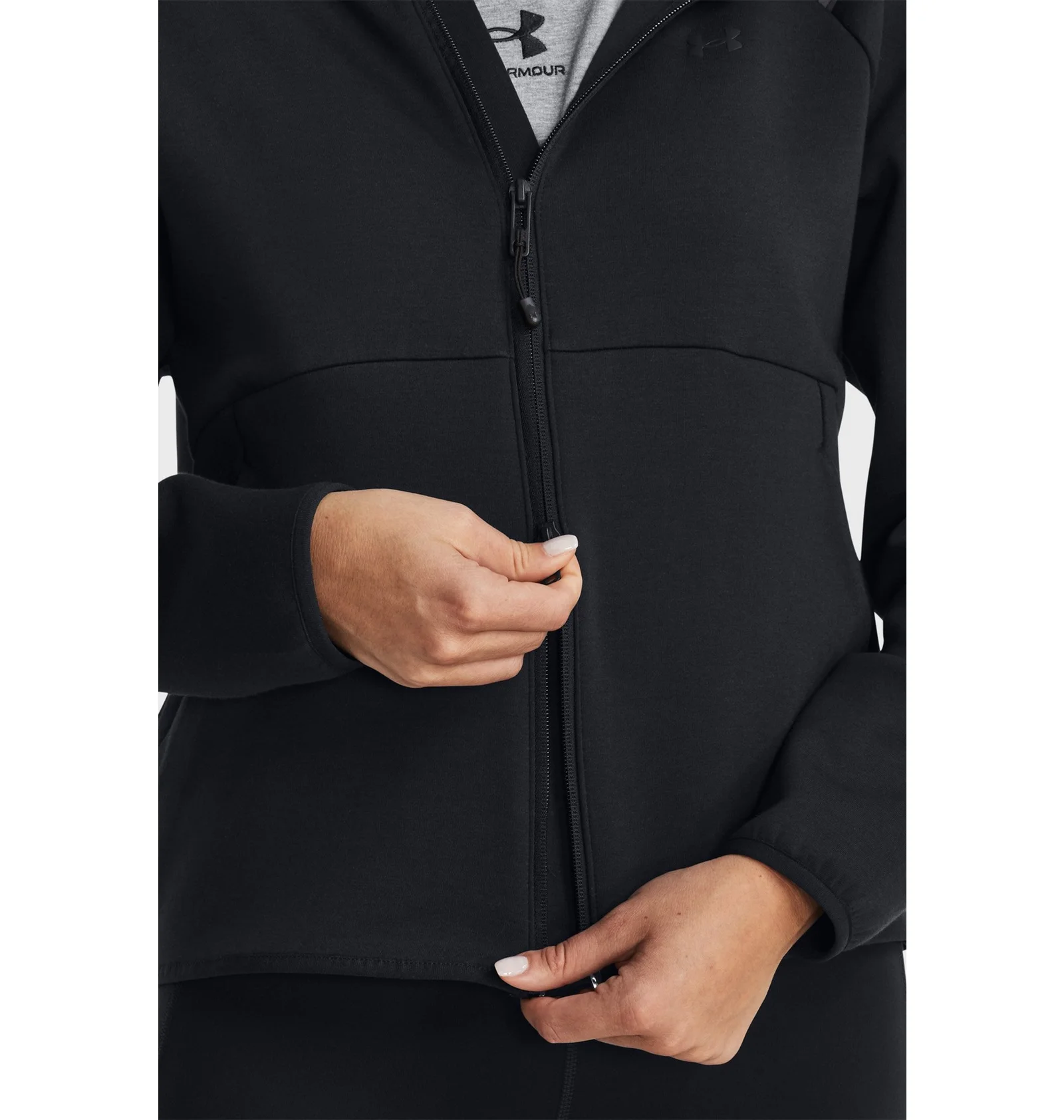ᐉ Толстовка женская Under Armour Unstoppable Flc Fz Black 1379842