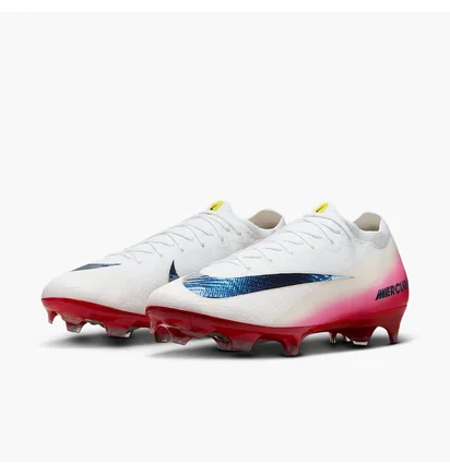 Бутсы унисекс Nike Zoom Vapor 16 Elite Fg Lv8 White/Red HJ7325-600