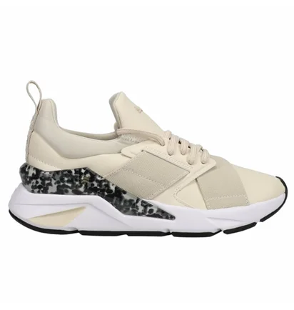 Кросівки жіночі Puma Muse X5 Leo Lace Up Sneakers Beige 384100-02
