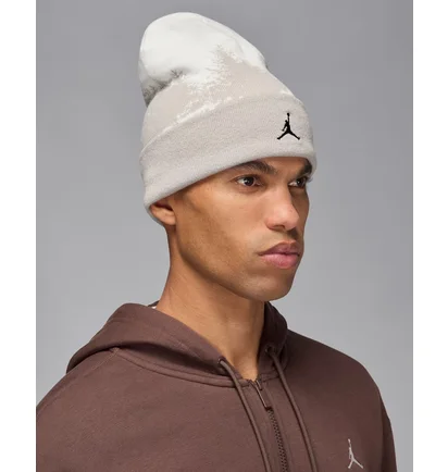 Шапка унисекс Air Jordan Peak Beige/White HV1077-134