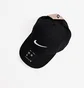 Кепка унисекс Nike Dri-Fit Club Cap Structured Swoosh Hat Black FB5625-010