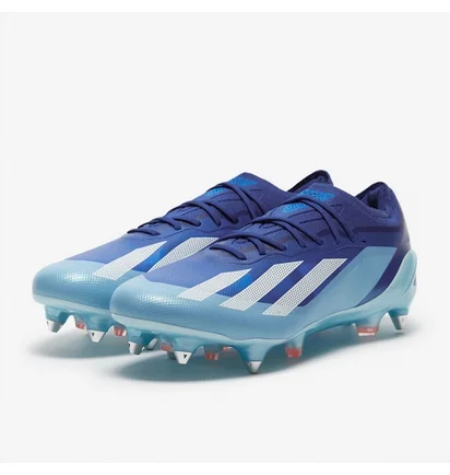 Бутсы унисекс Adidas X Crazyfast .1 Sg Blue/Light Blue IE6628