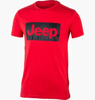 Футболка мужская Jeep T-Shirt Contours Red O102581-R699