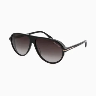 Солнцезащитные очки мужские Tom Ford Black/Grey FT1023-01B-60