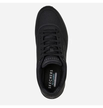 Кроссовки мужские Skechers Uno Stand On Air Black 52458-BBK