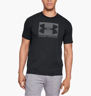 Футболка чоловіча Under Armour T-Shirt Ua Boxed Sportstyle Ss Black 1329581-001