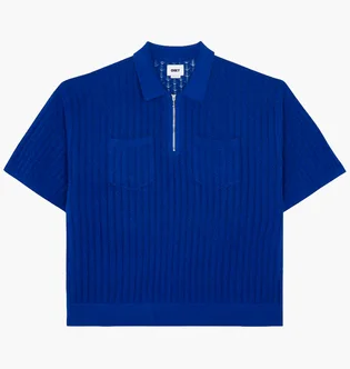 Поло чоловіче OBEY Grant Quater Blue 151000102-SFB