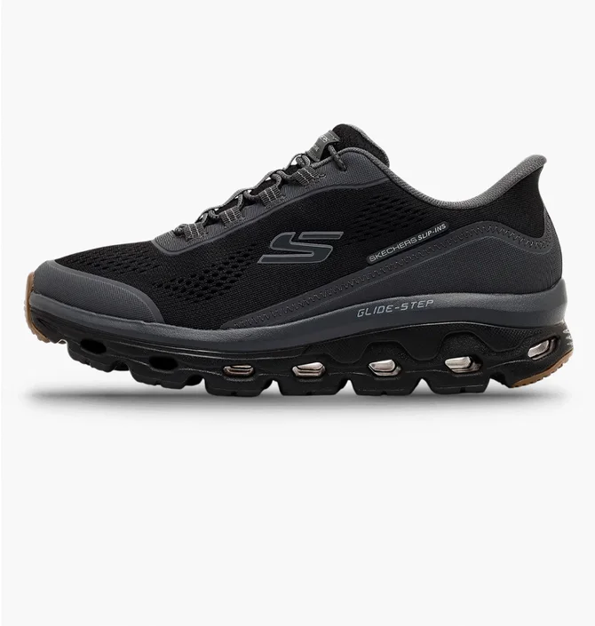 Кроссовки мужские Skechers Glide-Step Sole Black 237812-BKCC