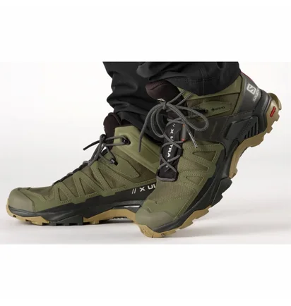 Черевики чоловічі Salomon X Ultra Mid 4 Gtx Olive 417398
