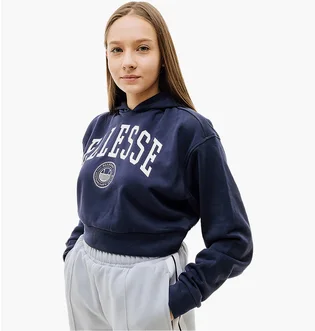 Худи женское Ellesse Rosarian Cropped Hoody Blue SGV20270-429
