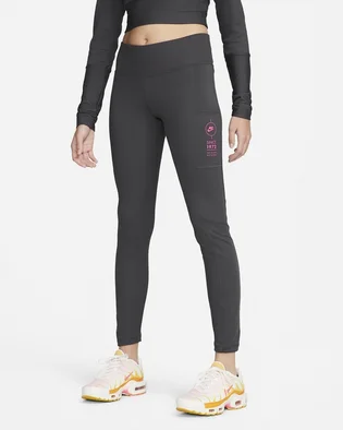 Легінси жіночі Nike Ribbed Sports Utility Leggings Grey Fd4237-060