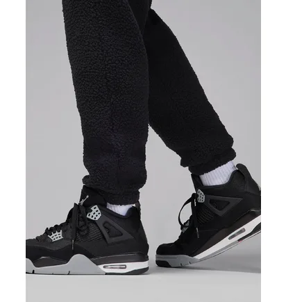 Штаны мужские Air Jordan Flight High-Pile Fleece Black FV7450-010