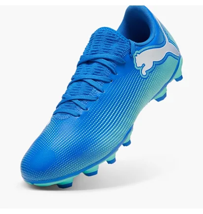 Бутсы мужские Puma Future 7 Play Firm Ground/Artificial Ground Soccer Cleats Blue 107939-01