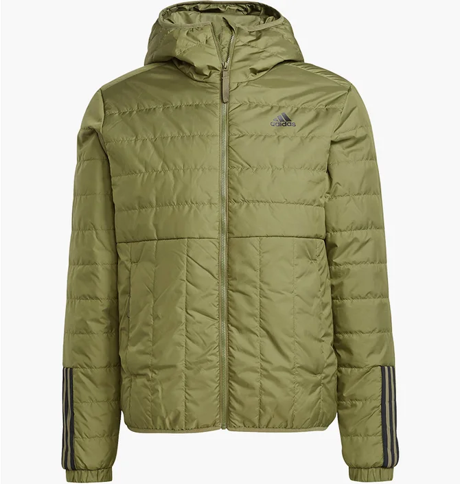 Пуховик мужской Adidas Hooded Jacket Terrex Itavic L Ho Jkt Olive GT1685