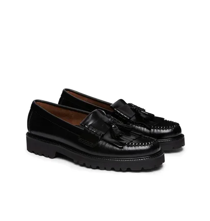 Туфли мужские G.H.Bass Weejun 90 Layton Ii Moc Kiltie Black BA11525
