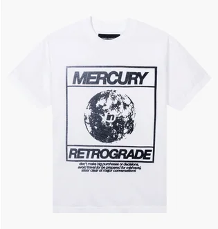 Футболка унісекс Bianca Chandôn Mercury White FW24BC-M