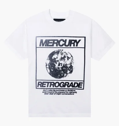 Футболка унісекс Bianca Chandôn Mercury White FW24BC-M