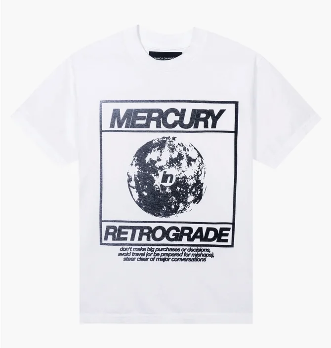 Футболка унісекс Bianca Chandôn Mercury White FW24BC-M