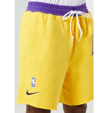 Шорти чоловічі Nike Nba Los Angeles Lakers Courtside Heritage Short Amarillo Field Yellow DB1954-728