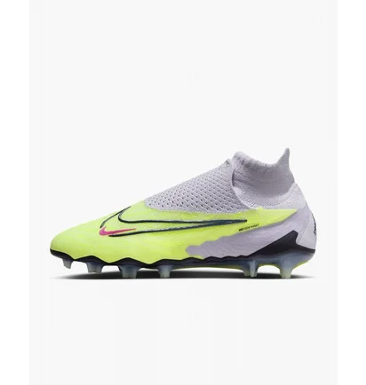 Бутси унісекс Nike Gripknit Phantom Gx Elite Dynamic Fit Fg Grey/Green DC9969-705