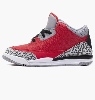 Кроссовки детские Air Jordan 3 Retro Se Red Cq0489-600