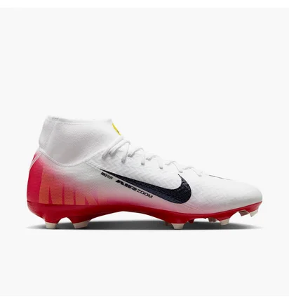 Бутси унісекс Nike Mercurial Superfly 10 Academy L V8 Multi- Ground High- Top Soccer Cleats White/Red HJ7311-600