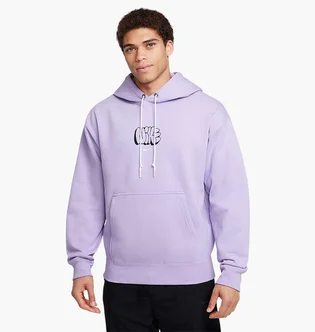 Худи мужское Nike Solo Swoosh Graffiti Violet HQ4181-515