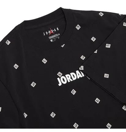 Футболка чоловіча Air Jordan M J Jmc Ss Ctn Aop Tee Black CZ5185-010