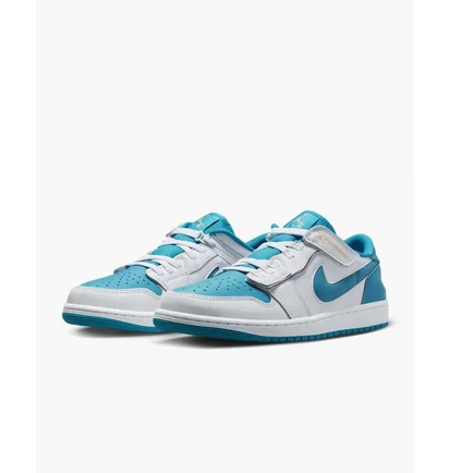 Кроссовки мужские Air Jordan Air 1 Low Flyease White/Light Blue DM1206-174