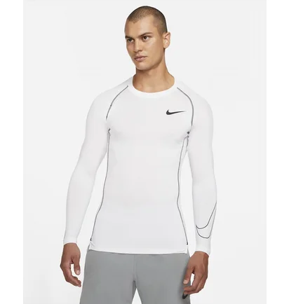 Термобілизна чоловіча Nike Pro Dri-Fit Longsleeve White Dd1990-100
