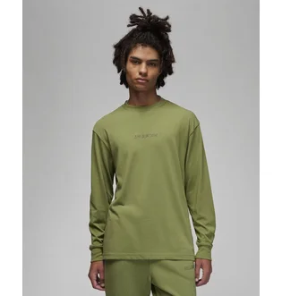 Лонгслив мужской Air Jordan Wordmark Long-Sleeve T-Shirt Green FJ0702-340