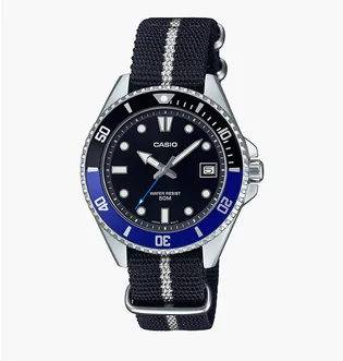 Годинник чоловічий Casio Enticer Diver Style Quartz MDV-10C-1A2