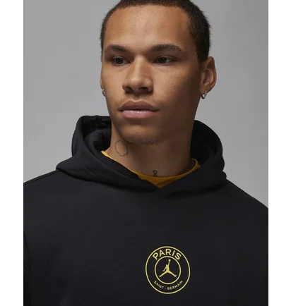 Худи мужское Air Jordan Paris Saint-Germain Black FN5326-010