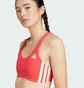 Топ женский Adidas Adizero Run Medium Support Red JI8047