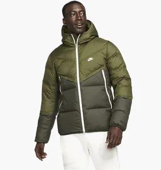 Пуховик мужской Nike Down Fill Hooded Jacket Olive DV5121-326
