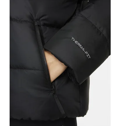 Пуховик жіночий Nike W Nsw Tf Rpl Classic Hd Jkt Black DJ6995-010