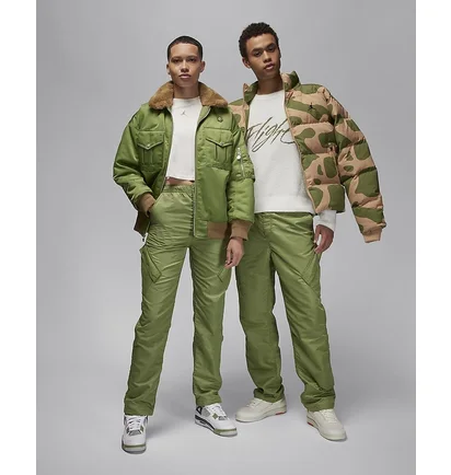 Штаны унисекс Air Jordan Flight Heritage Green FD7391-340