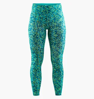 Лосини жіночі Craft Pulse Tights W Turquoise/Multi 1906083-119